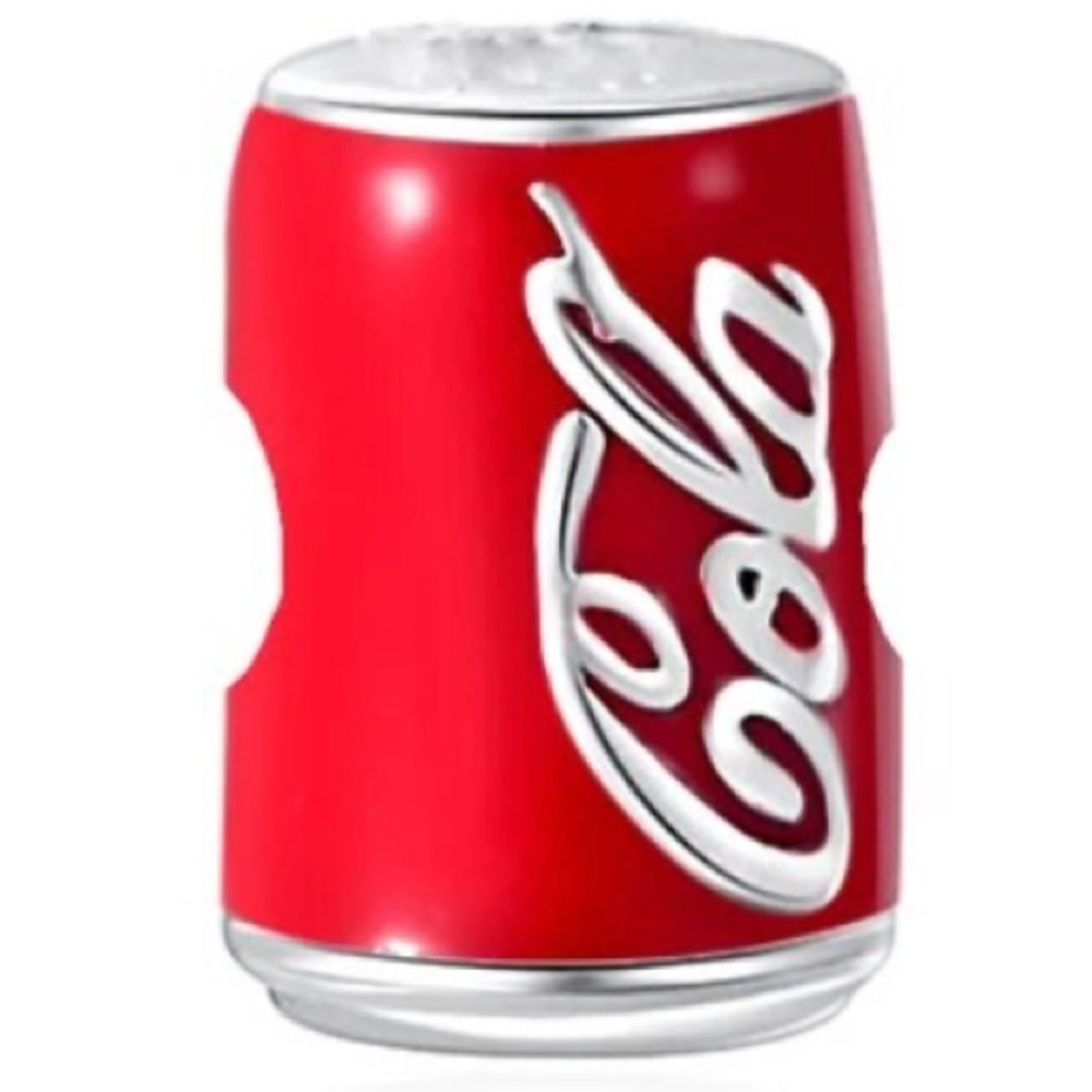NWOT Pandora Fit Cola Silver Charm